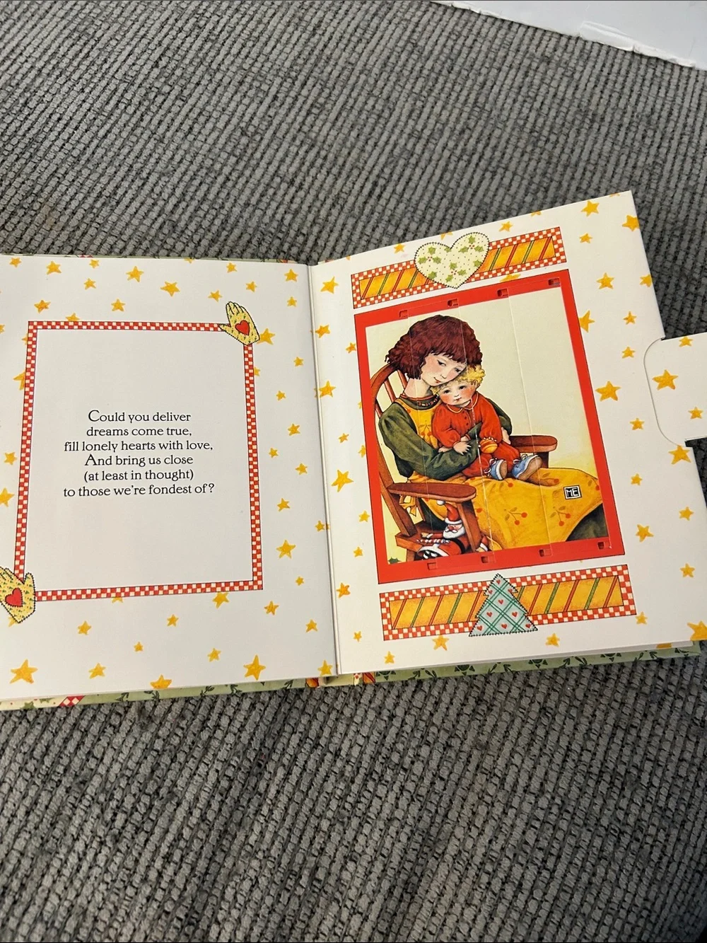 Mary Engelbreit book It Never Hurts to Ask Christmas hardcover collectible